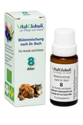 VitalGlobuli Nr. 8 Alter Bachblütenmischung – 10 g Globuli