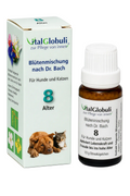 VitalGlobuli Nr. 8 Alter Bachblütenmischung für Hunde und Katzen