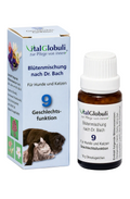 VitalGlobuli Nr. 9 Geschlechtsfunktion Bachblütenmischung für Hunde und Katzen